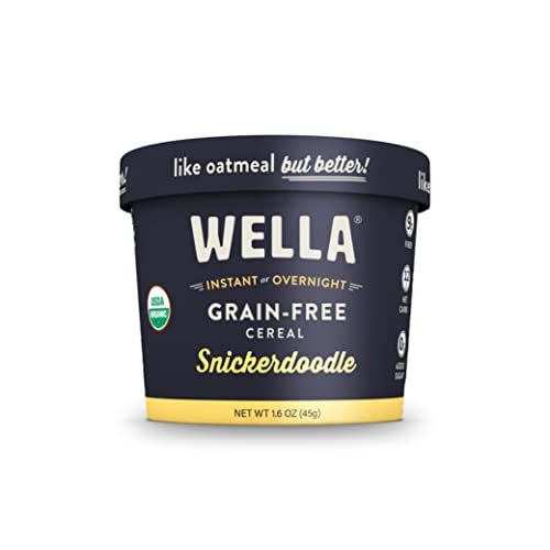 Photo 1 of ***(EXP DATE: 5/3/25)***
Wella Hot Cereal Oatmeal Alternative, Gluten-Free Breakfast, Grain-Free Paleo Organic Vegan, Protein, Fiber, Snickerdoodle (8 Count, 1.6 Oz. Cups)
