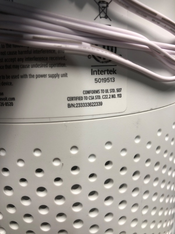 Photo 1 of ***NON REFUNDABLE, PARTS ONLY, DISPLAY LIGHTS UP WHEN PLUGGED IN BUT DOESN'T TURN ON*** LEVOIT Air Purifiers for Bedroom Home, 3-in-1 Filter Cleaner with Fragrance Sponge for Better Sleep, Filters Smoke, Allergies, Pet Dander, Odor, Dust, Office, Desktop,