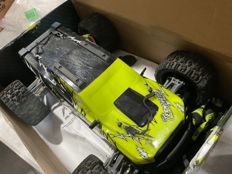 Photo 1 of AMORIL 1/10 RTR Brushless Fast RC Cars for Adults,Max 50mph Hobby Electric Off-Road Monster Truck,Waterproof High Speed RC Car 4WD Remote Control Car with 3S Lipo,Green