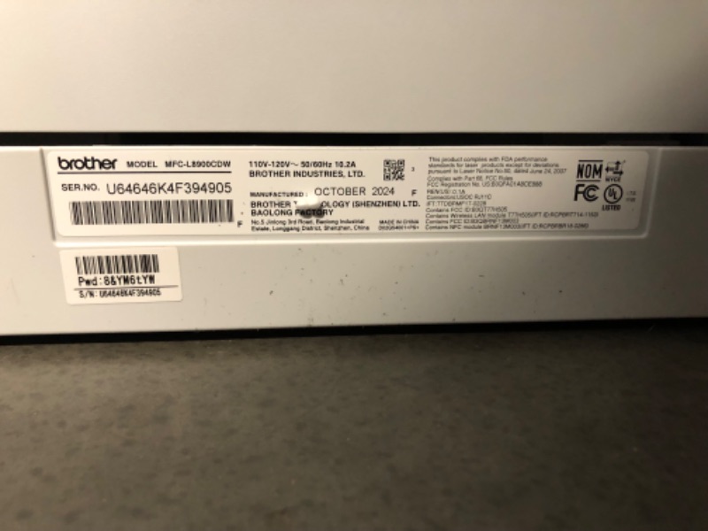 Photo 6 of **factory sealed** Brother MFC-L8900CDW Business Color Laser All-in-One Printer, Amazon Dash Replenishment Ready