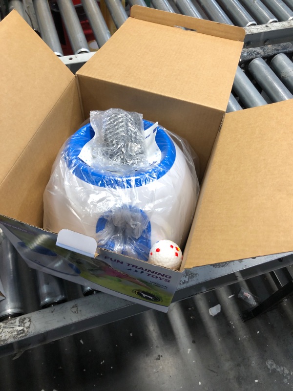 Photo 1 of Abdtech Automatic Ball Launcher for Dogs - Interactive Automatic Dog Ball Thrower Launcher for Small Dogs with 3 Durable Balls - Dog Ball Launcher Automatic Indoor & Outdoor Launch Distance 10-30ft