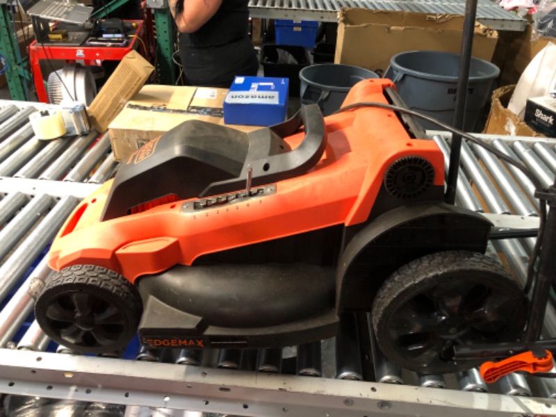 Photo 1 of ***HEAVILY USED AND DIRTY - NO PACKAGING - UNABLE TO TEST - SEE PICTURES***
BLACK+DECKER Lawn Mower, Corded, 13-Amp, 20-Inch (MM2000)