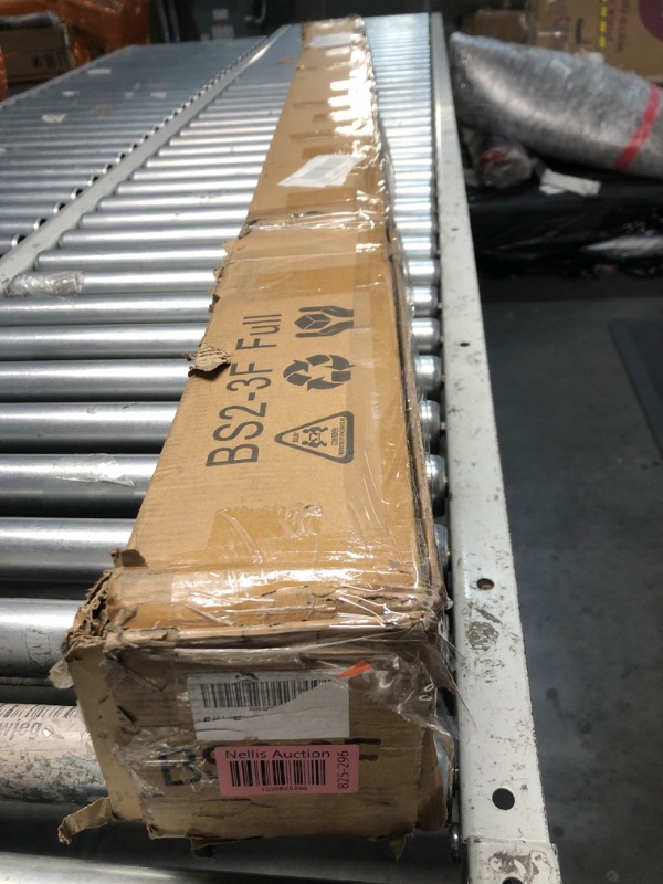 Photo 1 of Upcanso Full Size Box Spring Bed Base 2 Inch, Low Profile Metal Boxspring Full Size Bunkie Board 2 Inch, 3000 Lbs Max Weight Capacity Mattress Foundation, Noise-Free, Easy Assembly