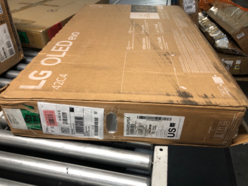 Photo 1 of LG 42-Inch Class OLED evo C4 Series Smart TV 4K Processor Flat Screen with Magic Remote AI-Powered with Alexa Built-in (OLED42C4PUA, 2024)