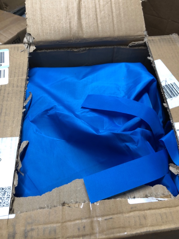 Photo 1 of TONGFUSHE Inflatable Cash Cube Booth with 2pcs Blower Inflatable Cube Cash Grab Machine Inflatable Three-Dimensional Money Grab Booth Machine Fast Inflatable Cash Grab Game Activity (Light Blue)