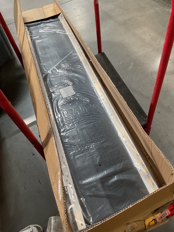 Photo 1 of MAASTERS Wheelchair Ramp 12 Feet - Aluminum Long Wheelchair Ramp - Loading Capacity 600 lbs - Portable 12 Foot Wheelchair Ramp with Extra Support Leg