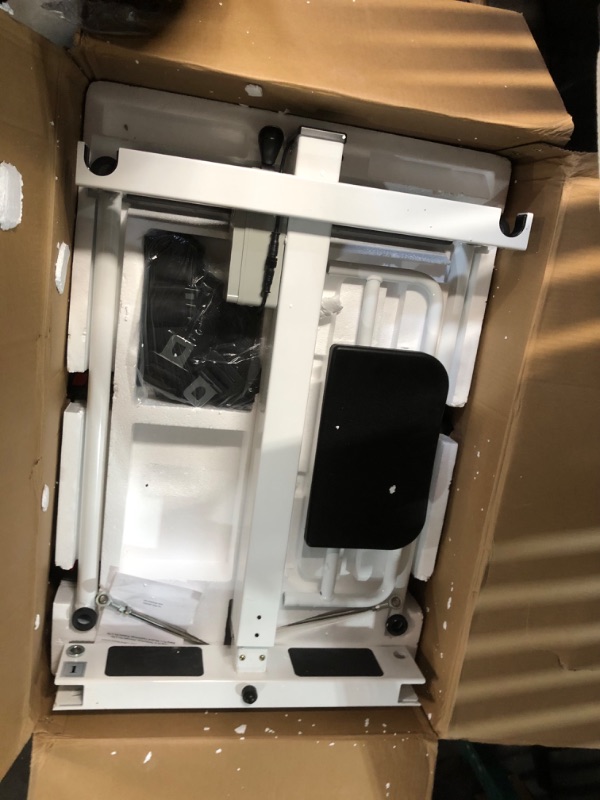 Photo 1 of ***USED - DAMAGED - BENT - LIKELY MISSING PARTS - SEE PICTURES***
Electric Patient Lift Transfer Chair, Portable Patient Lift for Home Foldable Wheelchair Lift for car, Wheelchair to car Transfer Devices with 2 seat Cushion (Electric Patient Lift Transfer