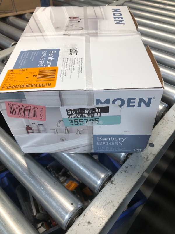 Photo 1 of ***FACTORY SEALED*** Moen 86924SRN Faucet TUB 2HDL HI-ARC Household, Spot Resist Brushed Nickel