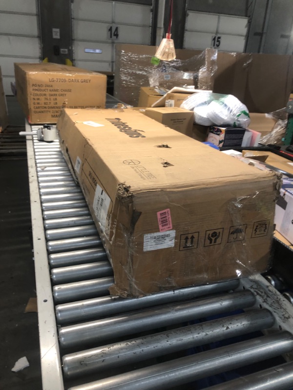 Photo 1 of LITTLE TREE 55-Inch Dining Table with Benches, Dining Table Set for 4-6 People, Farmhouse Kitchen Table Set with Large Tabletop, Rectangular Dining Room Table Set for Living Room, Kitchen, Dining Room