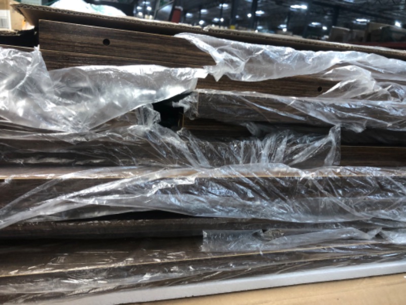 Photo 1 of LITTLE TREE 55-Inch Dining Table with Benches, Dining Table Set for 4-6 People, Farmhouse Kitchen Table Set with Large Tabletop, Rectangular Dining Room Table Set for Living Room, Kitchen, Dining Room