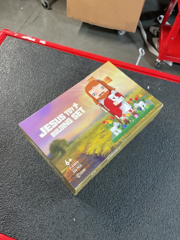 Photo 1 of Jesus Building Block Set, The Shepherd God?Compatible with Lego Jesus Building Toy, Bible Story Jesus Figures with LED Light?Easter, Christmas, Christian Gift for Adults and Kids Age 6+(324PCS)