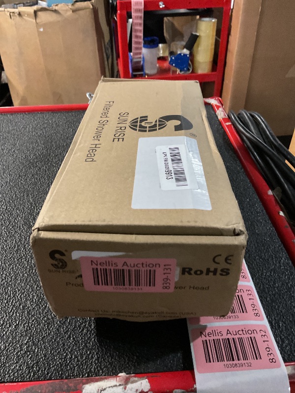 Photo 1 of SR SUN RISE Filtered Shower Head with Handheld, High Pressure 9 Spray Mode Matte Black Showerhead with Filters, detachable shower head,Water Softener Filters Beads for Hard Water - Remove Chlorine