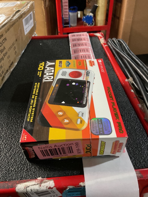 Photo 1 of My Arcade Atari Pocket Player Pro: Handheld Portable Video Game Console with 100 Games, 2.75" Color Display, Ergonomic Design