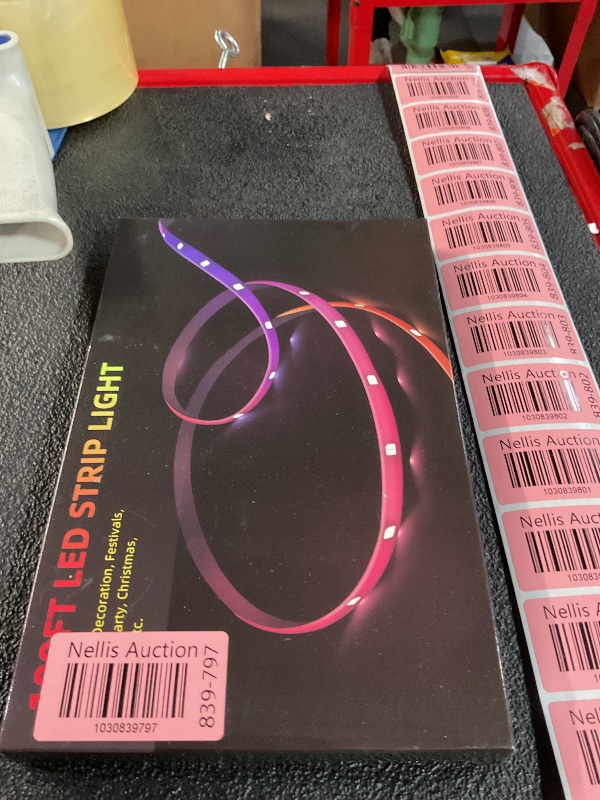 Photo 2 of (FAIR) 100Ft Smart LED Strip Lights Bluetooth