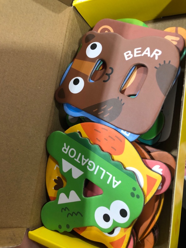 Photo 1 of Magnetic Letters, Cute Animal Alphabet ABC Magnets for Fridge Colorful Uppercase Animals Toys Set Educational Spelling Learning Games for Kids, Toddlers 3 4 5 Years Old