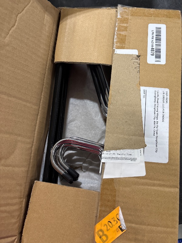 Lifemaster Metal Pants Hanger Set 20 Pieces Elegant NonSlip Closet