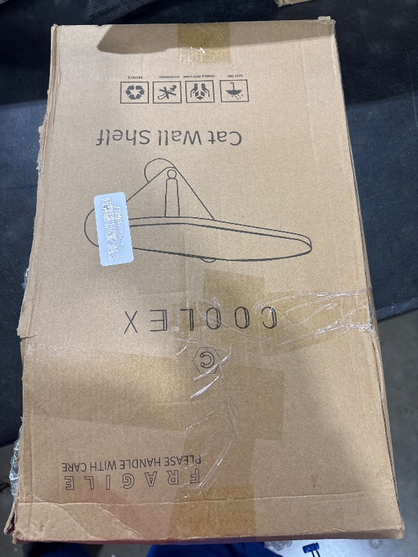 CoolEx Cat Window Perch, Cordless Cat Window Hammock Wooden Cat Bed for