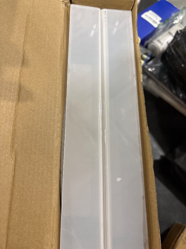 Photo 1 of Shellwei 11 x 14'' Acrylic Sign Holder Clear Acrylic Picture Frame Vertical Table Top Frame with Stand Double Sided T Shape Flyer Holder for Paper Menu Photo Restaurant Office Home(2 Pcs)