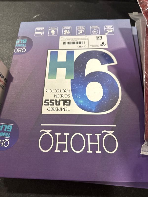 Photo 1 of [2+2 Pack] QHOHQ Tempered Glass Screen Protector for iPad Pro 12.9 2020 4th ? 2021 5th with Camera Lens Protector