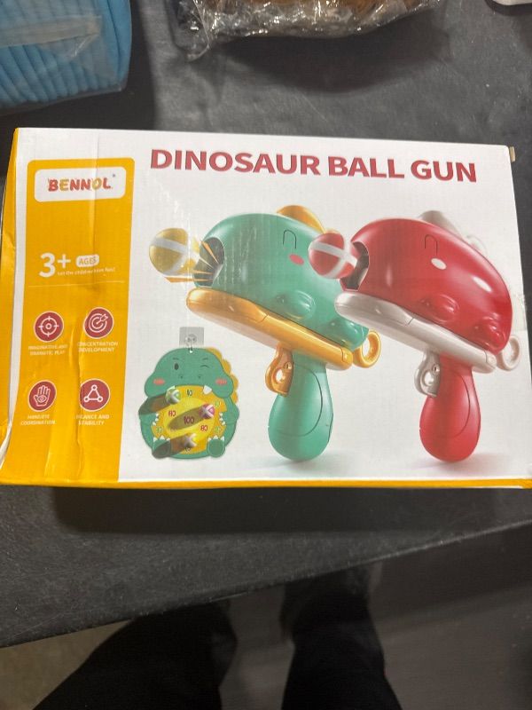 Photo 2 of Bennol Outdoor Toys Gifts for 3 4 5 6 Year Old Boys Kids, Dinosaur Outdoor Games Dart Board Toys for Kids Ages 3-5 6-8, Birthday for 3 4 5 6 Year Old Boys Kids