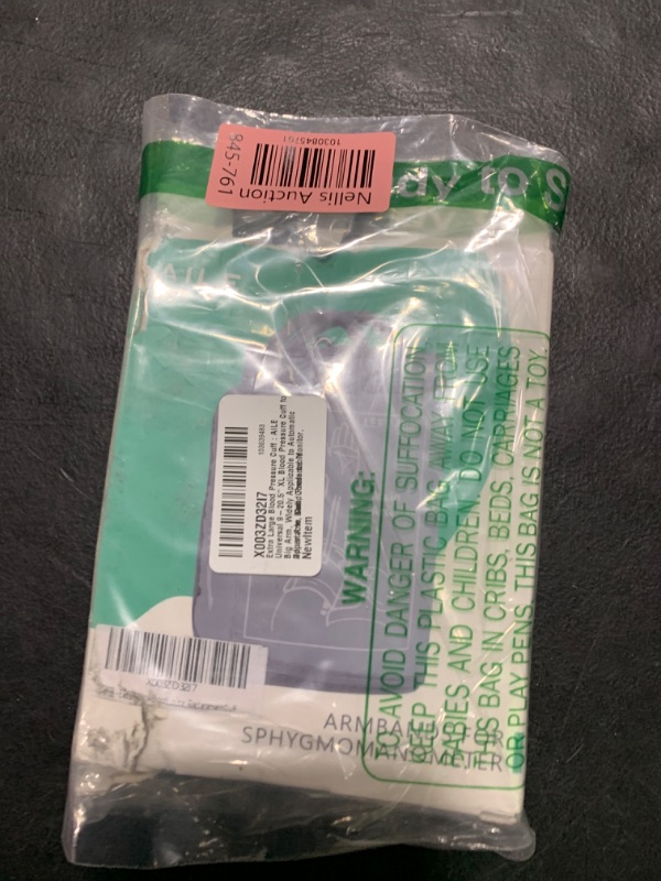 Photo 2 of Extra Large Blood Pressure Cuff : AILE Universal 9-20.5" XL Blood Pressure Cuff for Big Arm, Widely Applicable to Automatic Upper Arm Blood Pressure Monitor, Adjustable, Soft, Comfortable