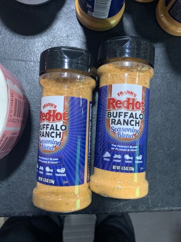 Photo 2 of Frank S RedHot Kosher Buffalo Ranch Seasoning Blend 4.75 Oz Bottle 2 PK