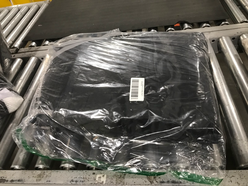 Photo 1 of Hanjo Pets Backseat Extender for Dogs, Hard Bottom Dog Car Seat Cover for Back Seat in car, Dog Hammock for Car Seat Protector SUV with Side zipper Flap&Pockets&Mesh Window, Up to 300lbs Grey