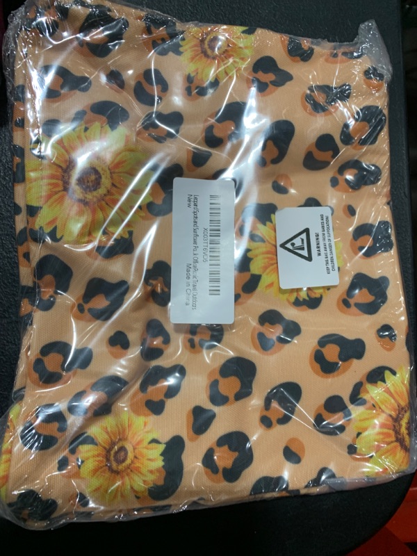 Photo 1 of Mokigol Insulated Reusable Lunch Bag for Women/Men,Adult Thermal Tote Lunch Box, Leopard Spots and Sunflower Portable Leakproof Cooler Bags for Work/School/Picnic/Travel/Beach