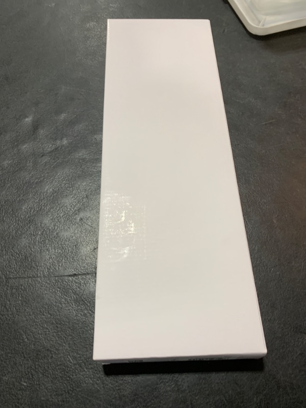 Photo 1 of Richboom Acrylic Tilted Computer Keyboard Holder for Easy Ergonomic Typing, Keyboard Stand for Office Desk, Home, School, White