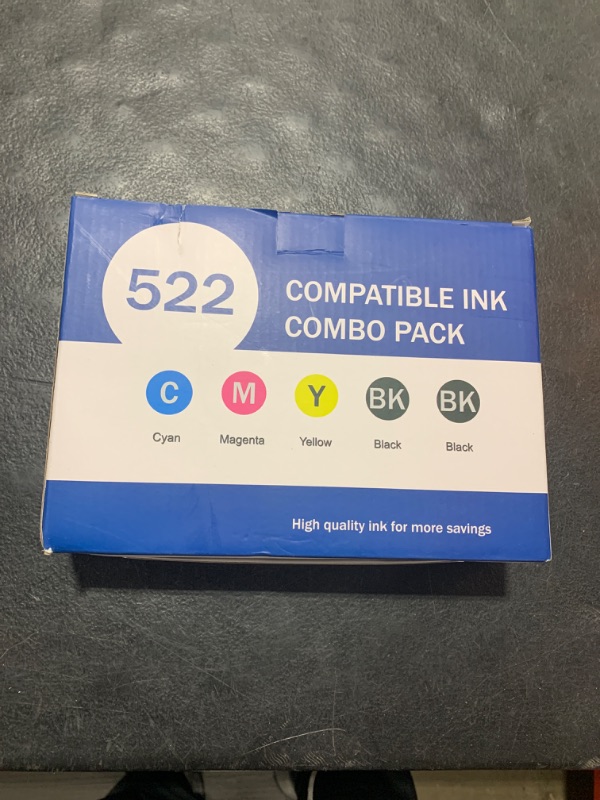 Photo 2 of 522 Ink Refill Bottles (5-Pack) Compatible Ink Cartridge Bottl Replacement for Epson 522, Ink Refill Bottles Compatible for ET-2800 ET-4800 ET-2400 ET-2803 ET-2720 ET-4700 ET-4810 ET-2840 Printer