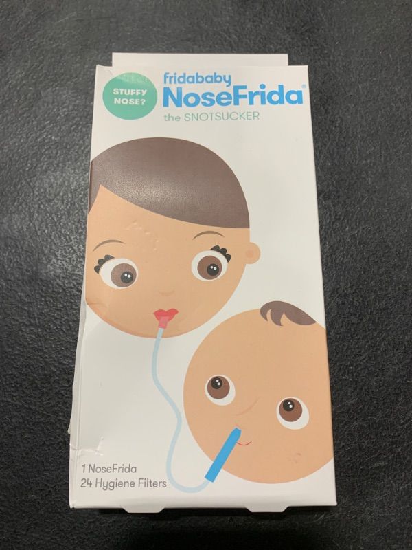 Photo 2 of Frida Baby NoseFrida SnotSucker Nasal Aspirator for Baby, Baby Nose Sucker with 24 Extra Hygiene Filters