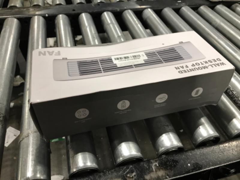 Photo 1 of Oscillating Table Fan, 3 Speeds Bladeless USB Rechargeable Portable Desk Fan Quiet and Fast Cooling Oscillating Fan with Remote Control for Home Camping Office Bedroom Living Room