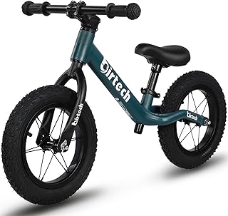 Photo 1 of 12" Balance Bike for 2, 3, 4, 5 Year Old Boys and Girls, Lightweight Nylon Frame Toddler Training Bike No Pedal Bikes for Kids with Adjustable Seat and Air Tires
