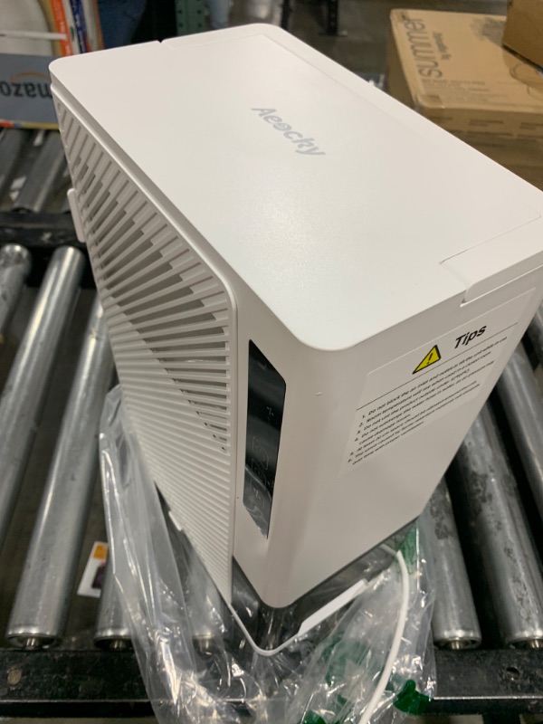 Photo 1 of 1200 SqFt Rotary Dehumidifier AEOCKY 10 Pint Dehumidifier for Bedroom with Drain Hose,Never Frost,Ultra Quiet Small Portable Desiccant Dehumidifiers for Basement, Home, Bathroom, RV