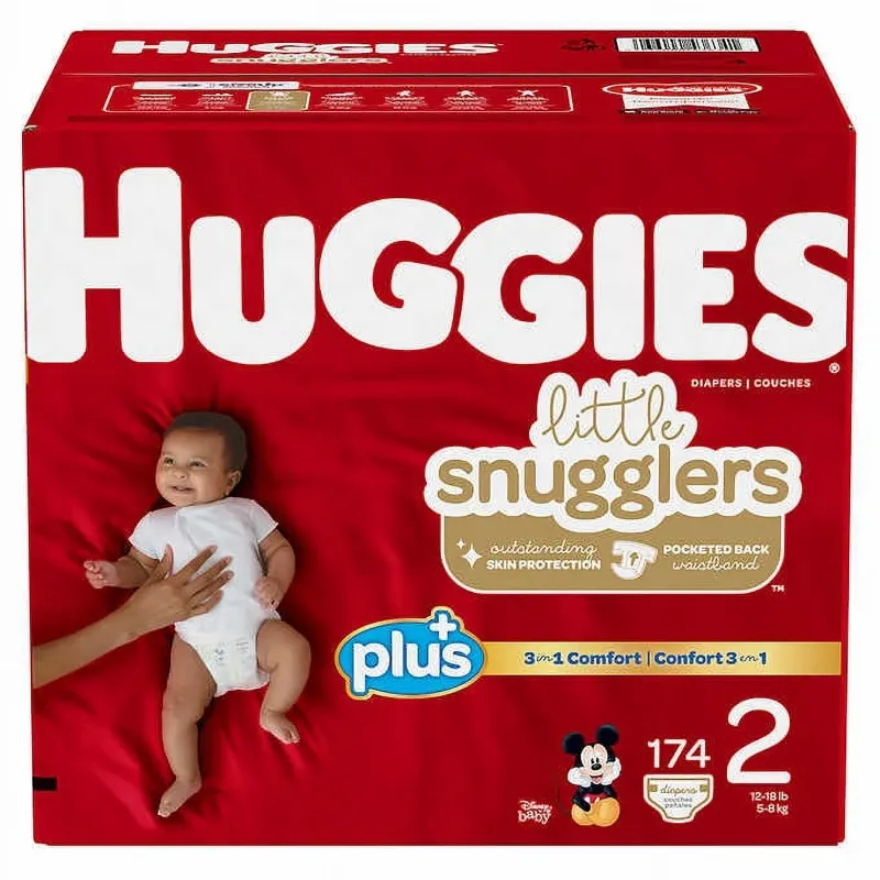 Photo 1 of HUGGIES DIAPERS SIZE 2