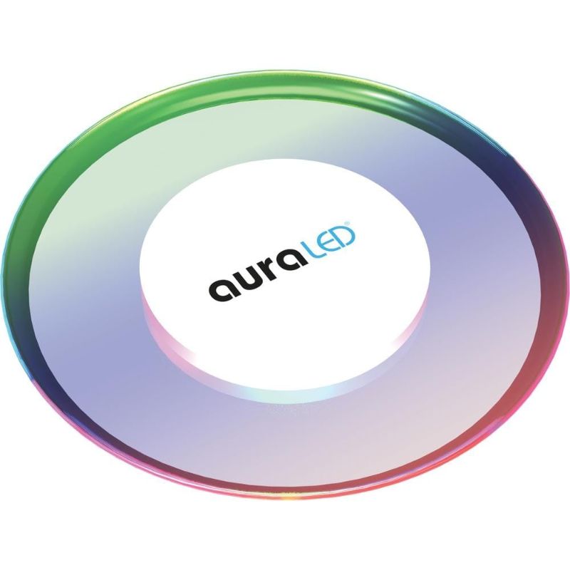 Photo 1 of Aura Circular LED Lighted Coasters (4-Pack)
