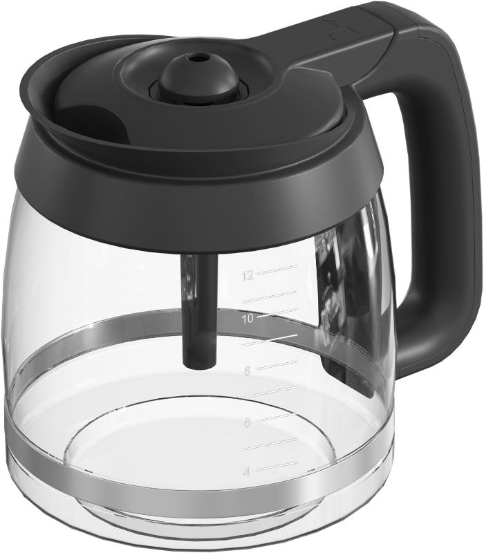 Photo 1 of CE200 12-Cup Glass Coffee Pot Replacement Compatible with Ninja Coffee Brewer Maker Models CE251 CE201 CE201C CE200 CE200C Model# XGLSLID200
