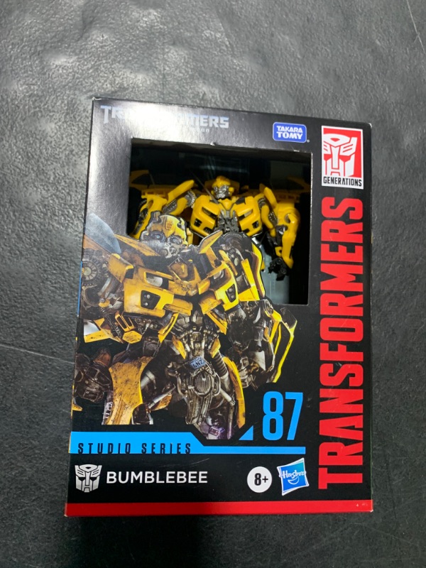 Photo 2 of Transformers Toys Studio Series 87 Deluxe Class Dark of The Moon Bumblebee Action Figure - Ages 8 and Up, 4.5-inch, Multicolored