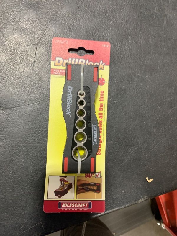 Photo 2 of DrillBlock Hand-Held Drill Guide