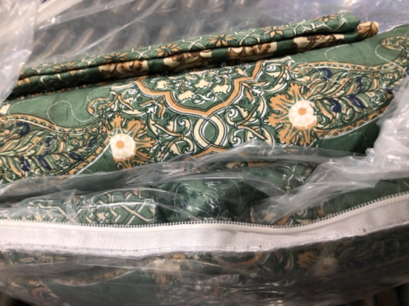 LEAONME Quilt Set King Size 3 Piece Bedspread Lightweight Microfiber