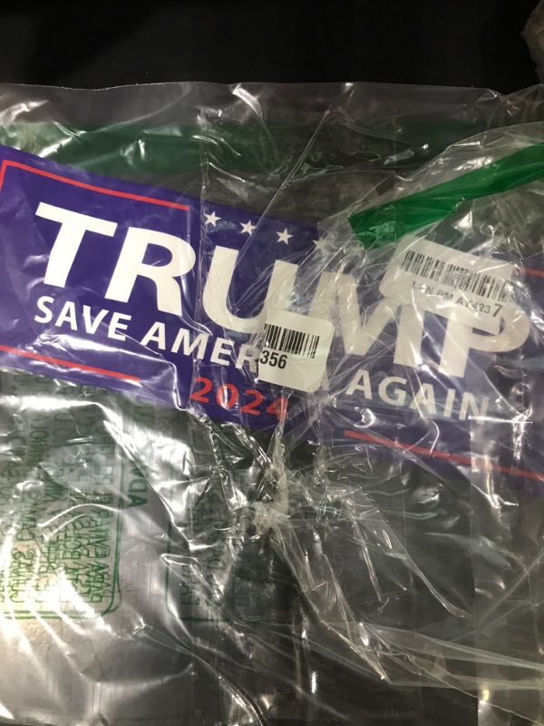 Vandoona 10 Pack Donald Trump 2024 Save America Again Stickers 9"x3