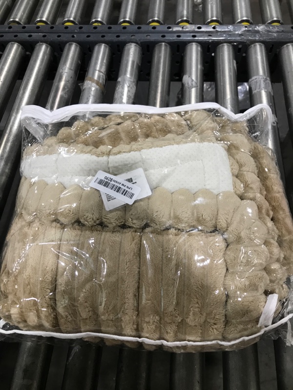 Photo 1 of LiveGo Fuzzy Couch Covers for Pets, Couch Protector for Dogs Garden Chic Cotton Protective Couch Cover, Pet Mat Bed Couch Cover (Milky Coffee, 70x210 cm/27.6x82.7 in)