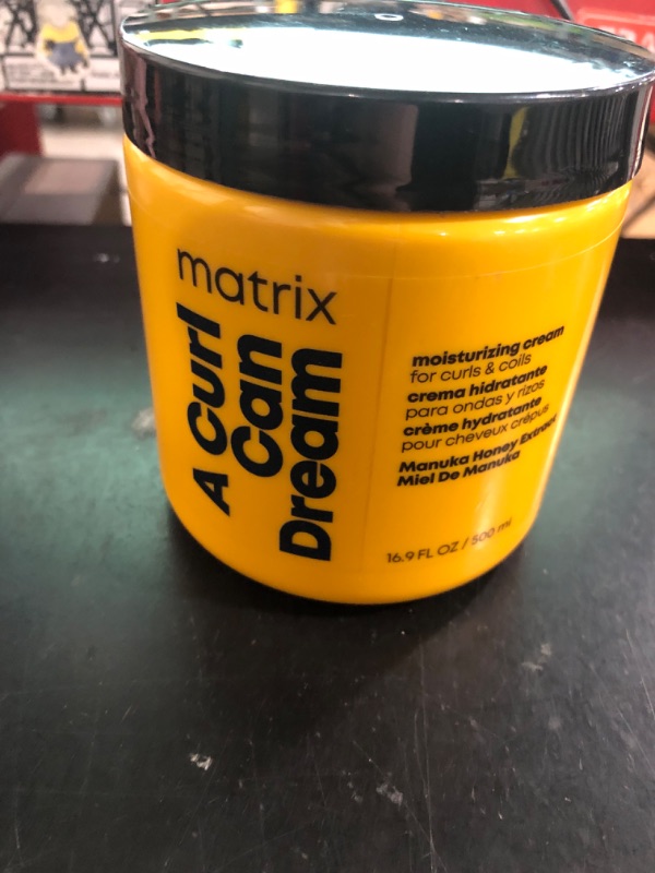 Photo 3 of Matrix A Curl Can Cream Moisturizing Leave-in Cream for Curls and Coils, 16.9 fl. oz.