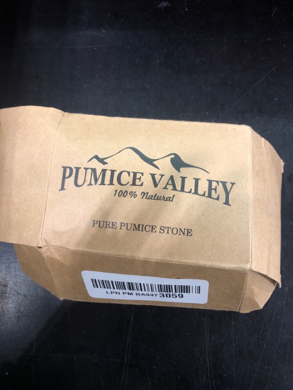 Photo 3 of Pumice Valley Natural Earth Lava Pumice Stone, Black