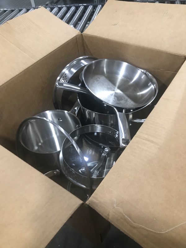 Photo 2 of Calphalon 10-Piece Pots and Pans Set