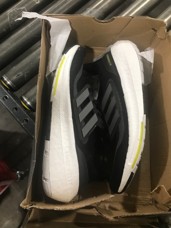 Photo 2 of adidas Men’s Ultraboost Light Running Shoes (Ultraboost 23) Black/Black/Crystal White 9