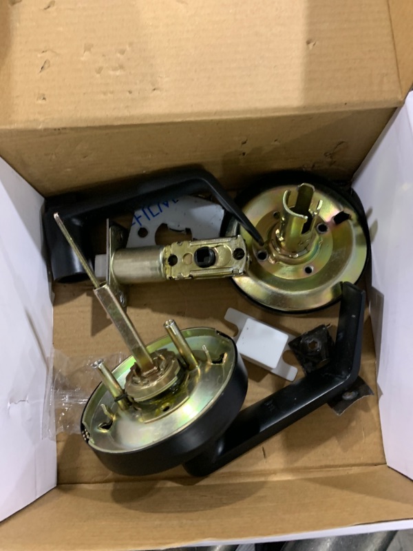 Photo 1 of Crystmetal Privacy Indicator Lever Lock, Occupied Door Handle, Inuse or Vacant for Restrooms,Commercial Grade,for Restaurants,Office Buildings,Hospitals,Matte Black