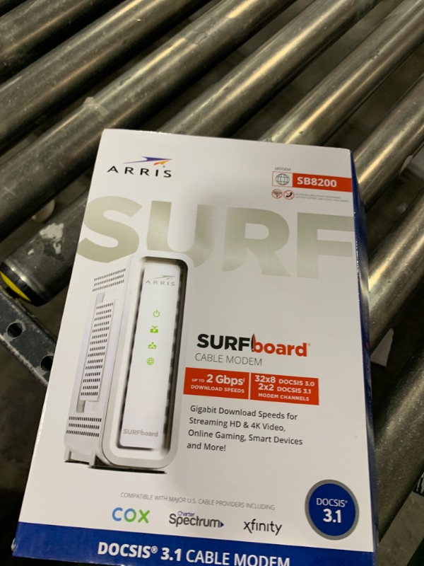 Photo 2 of ARRIS (SB8200) - Cable Modem - Fast DOCSIS 3.1