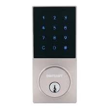 Photo 1 of Defiant
Slim Satin Nickel Electronic Touchpad Deadbolt