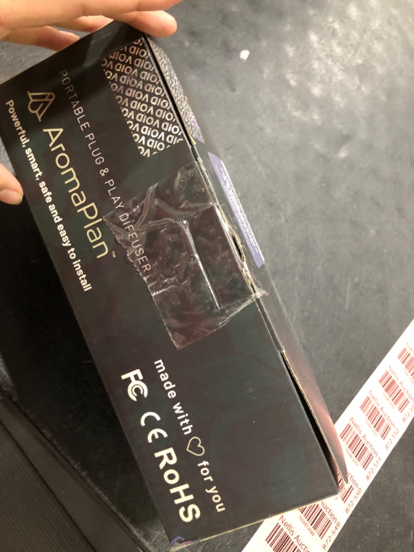 Photo 1 of AROMAPLAN Plug in Waterless Diffuser - Up to 500 Sq. FT Coverage - Nanotechnology Plug in Oil Diffuser for Essential Oils -for Home and Office - Wall Silent & Waterless Oil Diffuser (White)